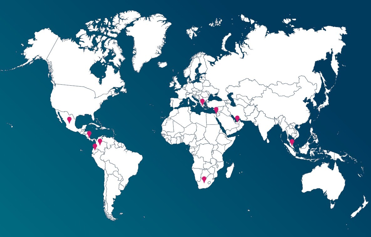 CERTUS Distributor Map